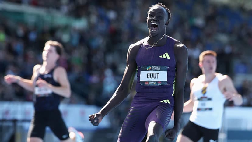 Gout Gout breaks U20 record, outruns Usain Bolt’s age benchmark