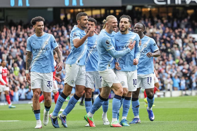 Haaland fires Man City past Arsenal to blow open Premier League title race