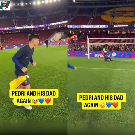 Pedri's penalty ritual with his father - The tradition born from a dream deferred