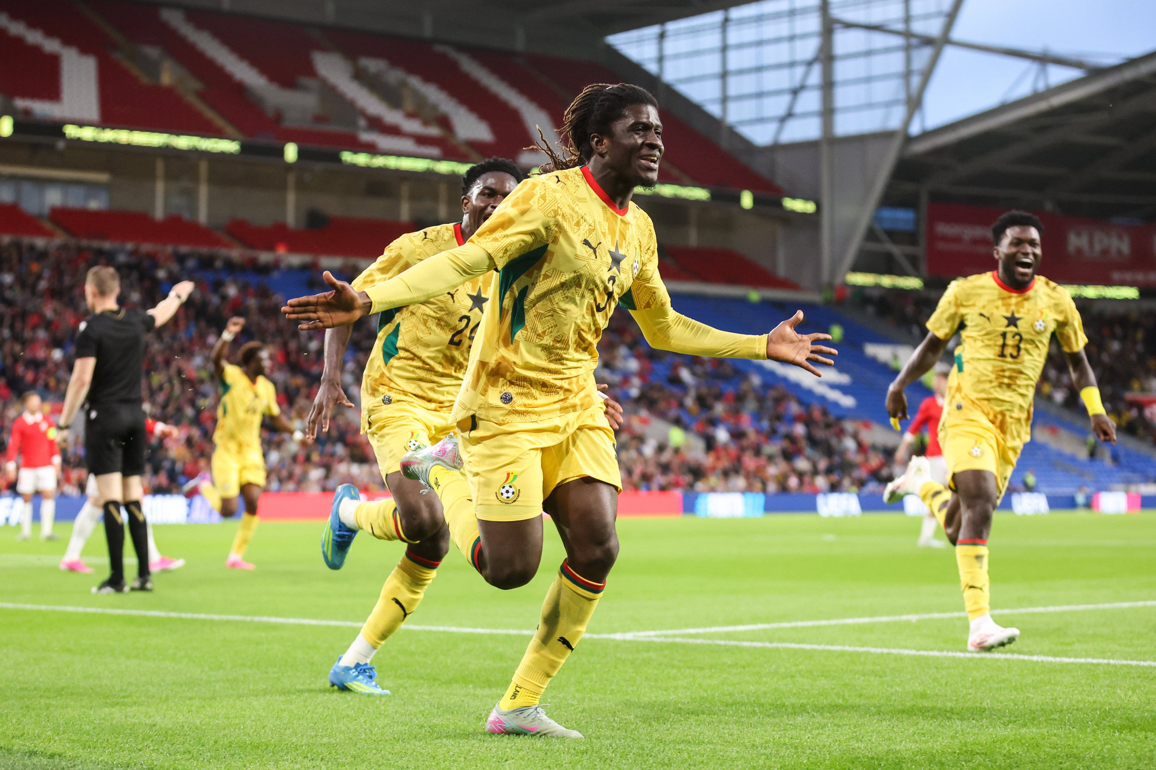 Wales deny Ghana victory with late equaliser in Cardiff friendly