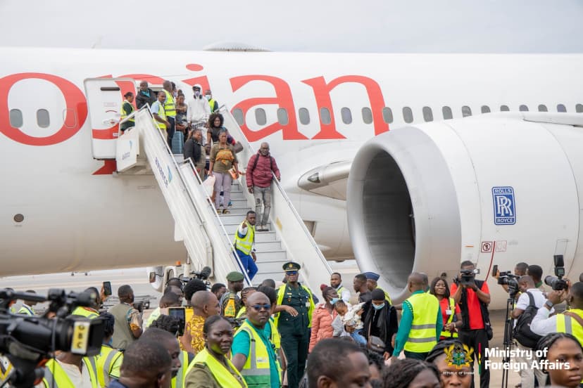 South Africa warns Ghana over 'public spectacles' surrounding the evacuation of Ghanaian nationals
