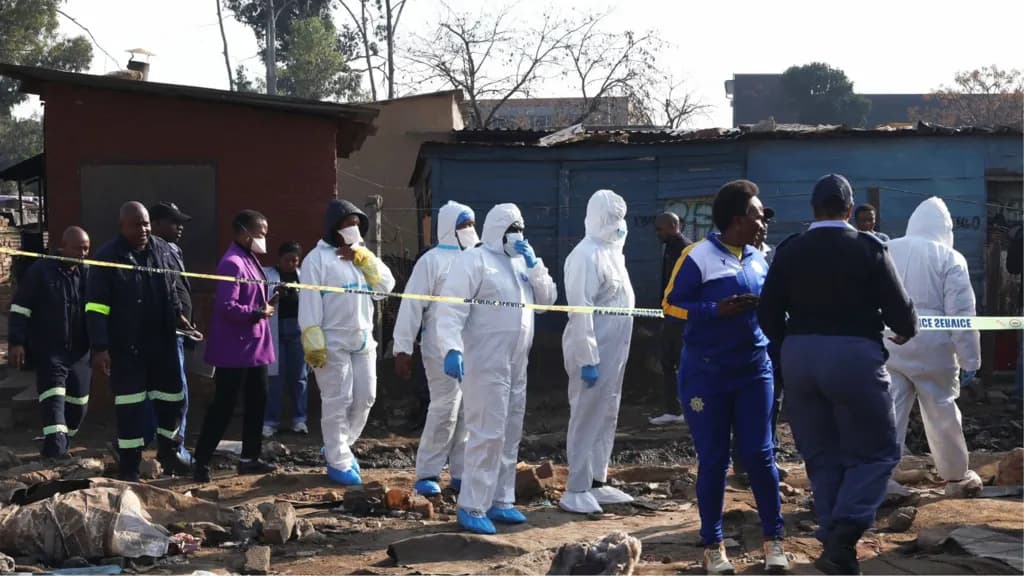 12 killed, 9 injured in mass shooting in Johannesburg, South Africa