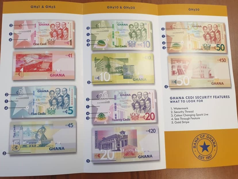 How Ghana Cedi notes are made and manufactured